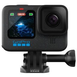 Cámara Digital Compacta GoPro HERO12 Black 27MP Sensor CMOS 5K Ultra HD HDR WiFi Bluetooth Sumergible