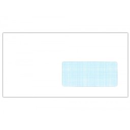 Sobre liderpapel blanco 115x225 mm ventana derecha trapezodial engomado papel offset 80 g caja de 500 unidades