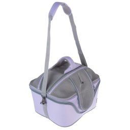 Bolso de transporte para mascotas TIAKI Lavanda - 46 x 36 x 35 cm (L x An x Al)
