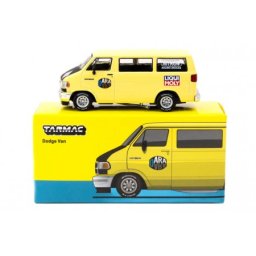 DODGE Van 1996 Yellow - Tarmac Works Escala 1:64 (T64G-TL032-YL)