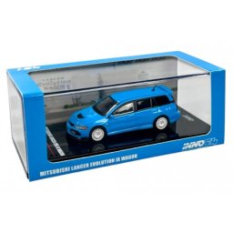 MITSUBISHI Lancer Evo IX Wagon 2005 Blue - Inno Models Escala 1:64 (IN64-EVO9W-BLU)