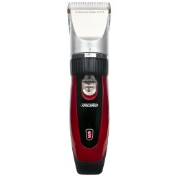 Mesko MS2847 Maquina Cortar Pelo Perro Cortapelos Profesional Animales, Esquiladora Gatos Mascotas, Bajo Ruido, Cabezal Titanio, Cuchilla Cerámica, Inalámbrica, 4 Peines Ajuste de Corte, 35W