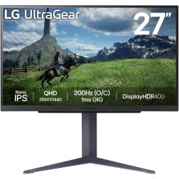 LG Ultragear 27GS85Q-B 27" LED Nano IPS QHD 180Hz G-Sync Compatible