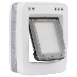 Gatera PetSafe® SmartDoor Connected para mascotas - blanco (talla M)