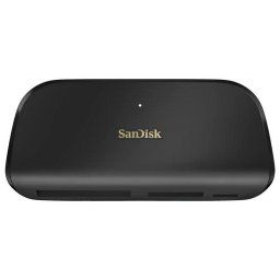 Sandisk ImageMate PRO USB-C Lector y Grabador Multitarjetas SD/microSD/CompactFlash USB-C 3.2 Negro