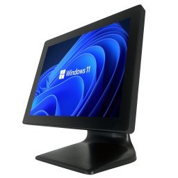 TPV táctil ATENEA 15" J6412, 8GB, SSD 128GB Capacitivo Negro