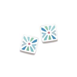PENDIENTES AGATHA RUIZ DE LA PRADA DE PLATA DE LEY Y ESMALTE 010DAI