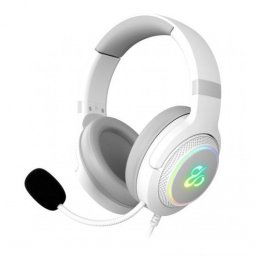 Newskill Sobek 7.1 Auriculares Gaming RGB USB Cancelación de Ruido para PC/PS4/PS5/Mac 2ª Gen Blanco