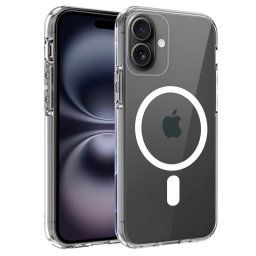 Cool Funda Magnética Transparente para iPhone 16