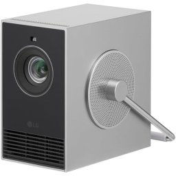 LG CineBeam QUBE Proyector con SmartTV Integrado UltraHD 4K ANSI 500 Lúmenes