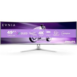 Philips Evnia 8000 49M2C8900L/00 48.9" QD OLED Dual QHD 144Hz FreeSync Premium Pro Curva