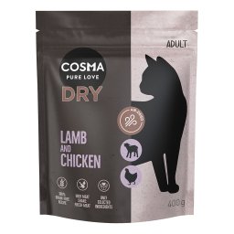 Cosma Air-Dried cordero y pollo pienso para gatos - 400 g