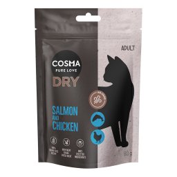 Cosma Air-Dried pienso para gatos salmón y pollo 80 g - Pack de prueba - 80 g - Salmón con pollo