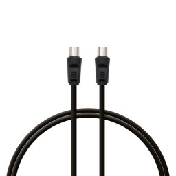 PcCom Essential Coaxial Cable 3C-2V 9.5 mm Macho / 9.5 mm Hembra 3 m Negro