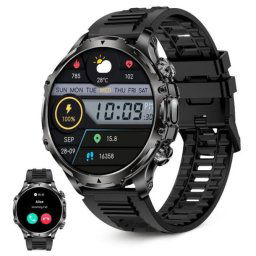 Ksix Smartwatch Venture pantalla XXL TFT 1,85 IP68 negro
