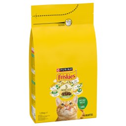 PURINA Friskies Adult con conejo, pollo y verduras - 1,5 kg