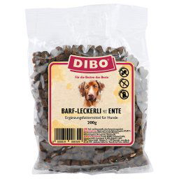 DIBO BARF snacks con pato para perros - 3 x 200 g