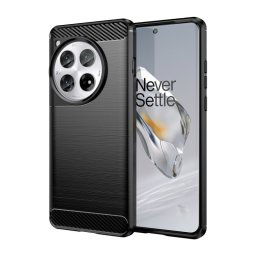 Max Power Digital Funda Fibra De Carbono Para Oneplus 12 Antigolpes Silicona Negra