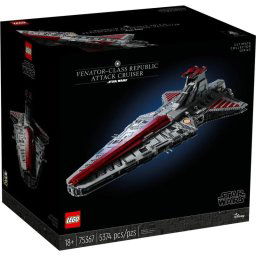 Lego Star Wars 75367 Crucero de Ataque de la República Clase Venator (serie Ultimate Collector)