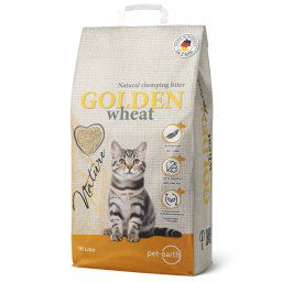 Golden Nature Wheat arena vegetal para gatos - 18 l