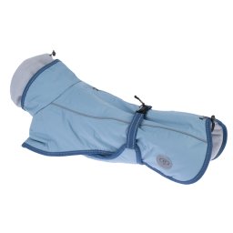 Abrigo para perro Nomad Tales Bloom Airy Blue aprox. 45 cm de longitud de espalda
