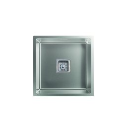 EDESA Fregadero bajo encimera MAKALU BE 40X40 1C R-10. 950270027. Una cubeta, Inoxidable, acabado acero. Para mueble de 50 cm