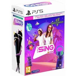 Let's Sing 2025 + 2 Micrófonos PS5
