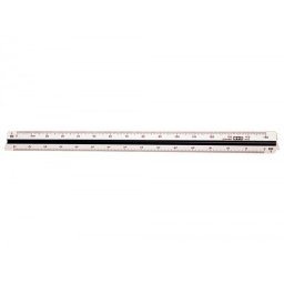 Escala m+r 1632.20 1:100-200-250-300-400-500 30 cm estuche rigido color