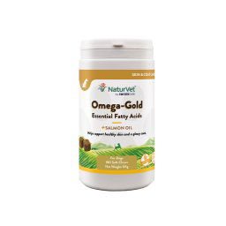 NaturVet Omega Gold snack para perros - 180 comprimidos masticables