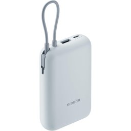 Power Bank Xiaomi 10000mAh Cable Integrado Ice Blue