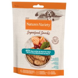 Nature's Variety Superfood snacks horneados para perros - Salmón (2 x 85 g)