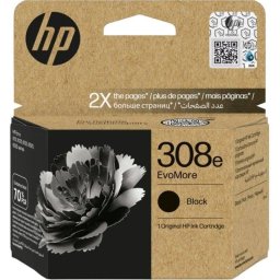 Cartucho de Tinta Original HP EvoMore HP 308e Negra