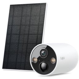 Tapo C425 Kit Cámara de Vigilancia con Panel Solar y Batería, 2K QHD, Detección IA Gratuita Avanzada, Visión Nocturna a Color