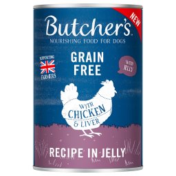 Butcher's Original Grain Free para perros 48 x 400 g - pack ahorro - Pollo en gelatina