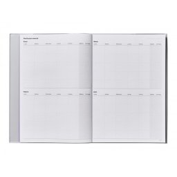 Cuaderno de programacion additio a4 plan mensual y programacion semanal del curso sin fechas