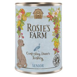 Rosie's Farm Senior 6 x 400 g - Pavo