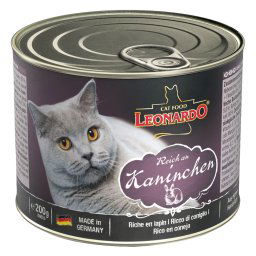Leonardo All Meat 24 x 200 g - Rico en conejo