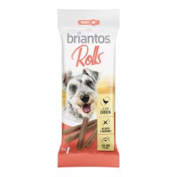 Rollitos Briantos snacks para perros - 4 x 65 g - pollo