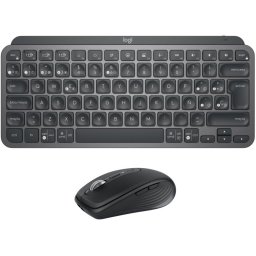 Logitech Pack MX Keys Mini Teclado Inalámbrico Bluetooth + Logitech MX Anywhere 3S Ratón Bluetooth