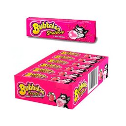 Chicle Bubbaloo stick relleno fresa 18u