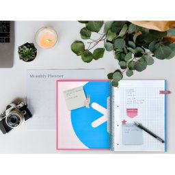 Cuaderno espiral a4 micro antartik tapa forrada 120h 90 gr cuadro 5mm 5 bandas 4 taladros color rosa