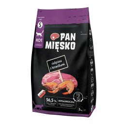 Pan Mięsko Cat Small ternera con gambas - 5 kg