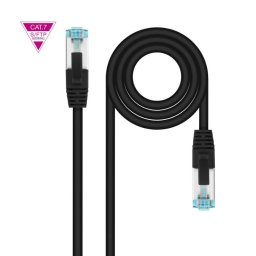 Original Cherry Cable de Red Ethernet Cat.7 Lszh Sftp Pimf Awg26 2m Negro