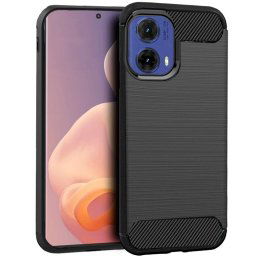 Cool Carcasa Carbon Negro para Motorola Moto G85 5G