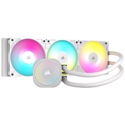 Corsair NAUTILUS 360 RS ARGB Kit Refrigeración Líquida 360mm Blanco