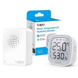 TP-Link Tapo Pack H100 HUB Inteligente con Alarma + T315 Monitor de Temperatura y Humedad