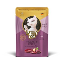 KITTY Cat Paté 6 x 85g - Faisán y pato
