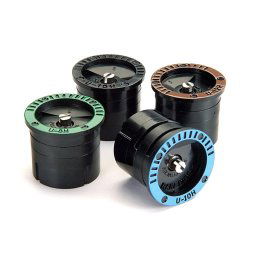 Boquillas para difusor Serie U Rain Bird (bolsa 25 uds.) - U-15F - 360º negra trayec. 23º