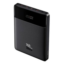 Power Bank Baseus Blade 2 USB-C y 2 USB-A Carga Rápida 100W 20000mAh Negro