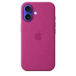 Apple Funda de Silicona con MagSafe Fucsia para iPhone 16
